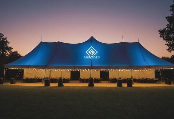 Tent Logo Placement